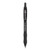 Profile Gel Pen, Retractable, Medium 0.7 mm, Black Ink, Translucent Black Barrel, Dozen [SKU: PAP2095476]