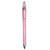 Write for Hope Edition FlexGrip Elite Ballpoint Pen, Retractable, Medium 1 mm, Black Ink, Pink Barrel, Dozen [SKU: PAP70672]