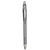 FlexGrip Elite Ballpoint Pen, Retractable, Medium 1 mm, Black Ink, Black Barrel, Dozen [SKU: PAP85580]