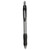Profile Ballpoint Pen, Retractable, Bold 1.4 mm, Black Ink, Black Barrel, Dozen [SKU: PAP89465]