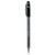 FlexGrip Ultra Ballpoint Pen, Stick, Fine 0.8 mm, Black Ink, Gray Barrel, Dozen [SKU: PAP9680131]