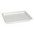 Supermarket Tray, #8S, 10.5 x 8.25 x 0.7, White, Foam, 500/Carton [SKU: PCT51P108S]