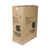 SmartLock Foam Hinged Lid Container, Large, 3-Compartment, 9 x 9.5 x 3.25, Black, 150/Carton [SKU: PCTYHLB09030000]