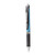 EnerGel RTX Gel Pen, Retractable, Fine 0.5 mm Needle Tip, Black Ink, Silver/Black Barrel [SKU: PENBLN75A]
