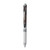 EnerGel RTX Gel Pen, Retractable, Fine 0.5 mm Needle Tip, Black Ink, White/Black Barrel [SKU: PENBLN75PWA]