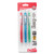 Sharp Mechanical Pencil, 0.5 mm, HB (#2.5), Black Lead, Assorted Barrel Colors, 3/Pack [SKU: PENP205MBP3M1]
