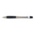 Quicker Clicker Mechanical Pencil, 0.5 mm, HB (#2.5), Black Lead, Transparent Smoke Barrel [SKU: PENPD345TA]
