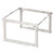 Plastic Snap-Together Hanging Folder Frame, Legal/Letter Size, 18" to 27" Long, White/Silver Accents [SKU: PFX04441]