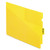 Colored Poly Out Guides with Center Tab, 1/3-Cut End Tab, Out, 8.5 x 11, Yellow, 50/Box [SKU: PFX13544]