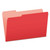 Colored File Folders, 1/3-Cut Tabs: Assorted, Legal Size, Red/Light Red, 100/Box [SKU: PFX15313RED]