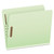 Heavy-Duty Pressboard Folders with Embossed Fasteners, Straight Tabs, 2" Expansion, 2 Fasteners, Letter Size, Green, 25/Box [SKU: PFX17180]