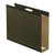 Extra Capacity Reinforced Hanging File Folders with Box Bottom, 3" Capacity, Letter Size, 1/5-Cut Tabs, Green, 25/Box [SKU: PFX4152X3]