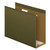 Extra Capacity Reinforced Hanging File Folders with Box Bottom, 4" Capacity, Letter Size, 1/5-Cut Tabs, Green, 25/Box [SKU: PFX4152X4]