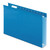 Extra Capacity Reinforced Hanging File Folders with Box Bottom, 2" Capacity, Legal Size, 1/5-Cut Tabs, Blue, 25/Box [SKU: PFX4153X2BLU]