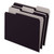 Interior File Folders, 1/3-Cut Tabs: Assorted, Letter Size, Black/Gray, 100/Box [SKU: PFX421013BLA]