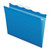 Ready-Tab Colored Reinforced Hanging Folders, Letter Size, 1/5-Cut Tabs, Blue, 25/Box [SKU: PFX42622]