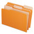 Interior File Folders, 1/3-Cut Tabs: Assorted, Legal Size, Orange, 100/Box [SKU: PFX435013ORA]