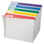Clear Poly Index Folders, Letter Size, Assorted Colors, 10/Pack [SKU: PFX50981]