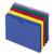 Poly File Jackets, Straight Tab, Legal Size, Assorted Colors, 5/Pack [SKU: PFX50993]