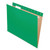 Colored Hanging Folders, Letter Size, 1/5-Cut Tabs, Bright Green, 25/Box [SKU: PFX81610]