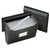 Jumbo 13-Pocket File, 12" Expansion, 13 Sections, Elastic Cord Closure, 1/12-Cut Tabs, Letter Size, Black [SKU: PFX82013]