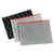 Fashion Poly Zip Envelope, Zipper Closure, 8.5 x 11, Assorted Colors, 3/Pack [SKU: PFX95194]