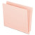 Colored End Tab Folders with Reinforced Double-Ply Straight Cut Tabs, Letter Size, 0.75" Expansion, Pink, 100/Box [SKU: PFXH110DP]