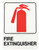 SIGN FIRE EXTNGR 5X7IN PLASTIC [SKU: ORG6718688]