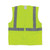 ANSI Class 2 Four Pocket Zipper Safety Vest, Polyester Mesh, 2X-Large, Hi-Viz Lime Yellow [SKU: PID302MVGZ4PLY2]