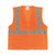 Zipper Safety Vest, X-Large, Hi-Viz Orange [SKU: PID302MVGZORXL]