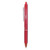 FriXion Clicker Erasable Gel Pen, Retractable, Fine 0.7 mm, Red Ink, Red Barrel [SKU: PIL31452]