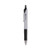 Acroball Pro Advanced Ink Ballpoint Pen, Retractable, Medium 1 mm, Black Ink, Silver Barrel, Dozen [SKU: PIL31910]