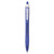 RexGrip BeGreen Ballpoint Pen, Retractable, Medium 1 mm, Blue Ink, Blue Barrel, Dozen [SKU: PIL32371]