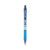 B2P Bottle-2-Pen Recycled Ballpoint Pen, Retractable, Fine 0.7 mm, Black Ink, Translucent Blue Barrel, Dozen [SKU: PIL32600]