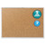 Classic Series Cork Bulletin Board, 96 x 48, Silver Aluminum Frame [SKU: QRT2308]