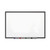 Classic Porcelain Magnetic Whiteboard, 36 x 24, Black Aluminum Frame [SKU: QRT2543B]