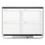 Prestige 2 Magnetic Total Erase 4-Month Calendar, 48 x 36, Graphite Color Frame [SKU: QRT4MCP43P2]