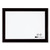 Home Decor Magnetic Dry Erase Board, 23 x 17, Black Wood Frame [SKU: QRT79282]