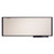 Prestige Cubicle Total Erase Whiteboard, 48 x 18, White Surface, Graphite Frame [SKU: QRTWM4818]