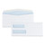 Double Window Security-Tinted Check Envelope, #10, Commercial Flap, Gummed Closure, 4.13 x 9.5, White, 500/Box [SKU: QUA24550]