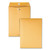 Clasp Envelope, 32 lb Bond Weight Kraft, #75, Square Flap, Clasp/Gummed Closure, 7.5 x 10.5, Brown Kraft, 100/Box [SKU: QUA37775]