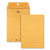 Clasp Envelope, 28 lb Bond Weight Kraft, #63, Square Flap, Clasp/Gummed Closure, 6.5 x 9.5, Brown Kraft, 100/Box [SKU: QUA37863]