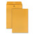 Clasp Envelope, 28 lb Bond Weight Kraft, #98, Square Flap, Clasp/Gummed Closure, 10 x 15, Brown Kraft, 100/Box [SKU: QUA37898]