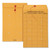Brown Kraft String/Button Interoffice Envelope, #98, One-Sided Five-Column Format, 31-Entries, 10 x 15, Brown Kraft, 100/CT [SKU: QUA63564]