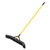 Maximizer Push-to-Center Broom, Poly Bristles, 36 x 58.13, Steel Handle, Yellow/Black [SKU: RCP2018728]