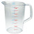 Bouncer Measuring Cup, 4 qt, Clear [SKU: RCP3218CLE]