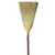 Corn-Fill Broom, Corn Fiber Bristles, 38" Overall Length, Blue [SKU: RCP6383]
