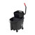 WaveBrake 2.0 Bucket/Wringer Combos, Side-Press, 35 qt, Plastic, Black [SKU: RCPFG1863896]