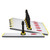 HYGEN Quick Connect S-S Frame, Squeegee, 24w x 4 1/2d, Aluminum, Yellow [SKU: RCPQ570]