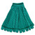 Tube Mop, Microfiber, Green, Medium, 5-in Green Headband [SKU: RCPT85206GRE]
